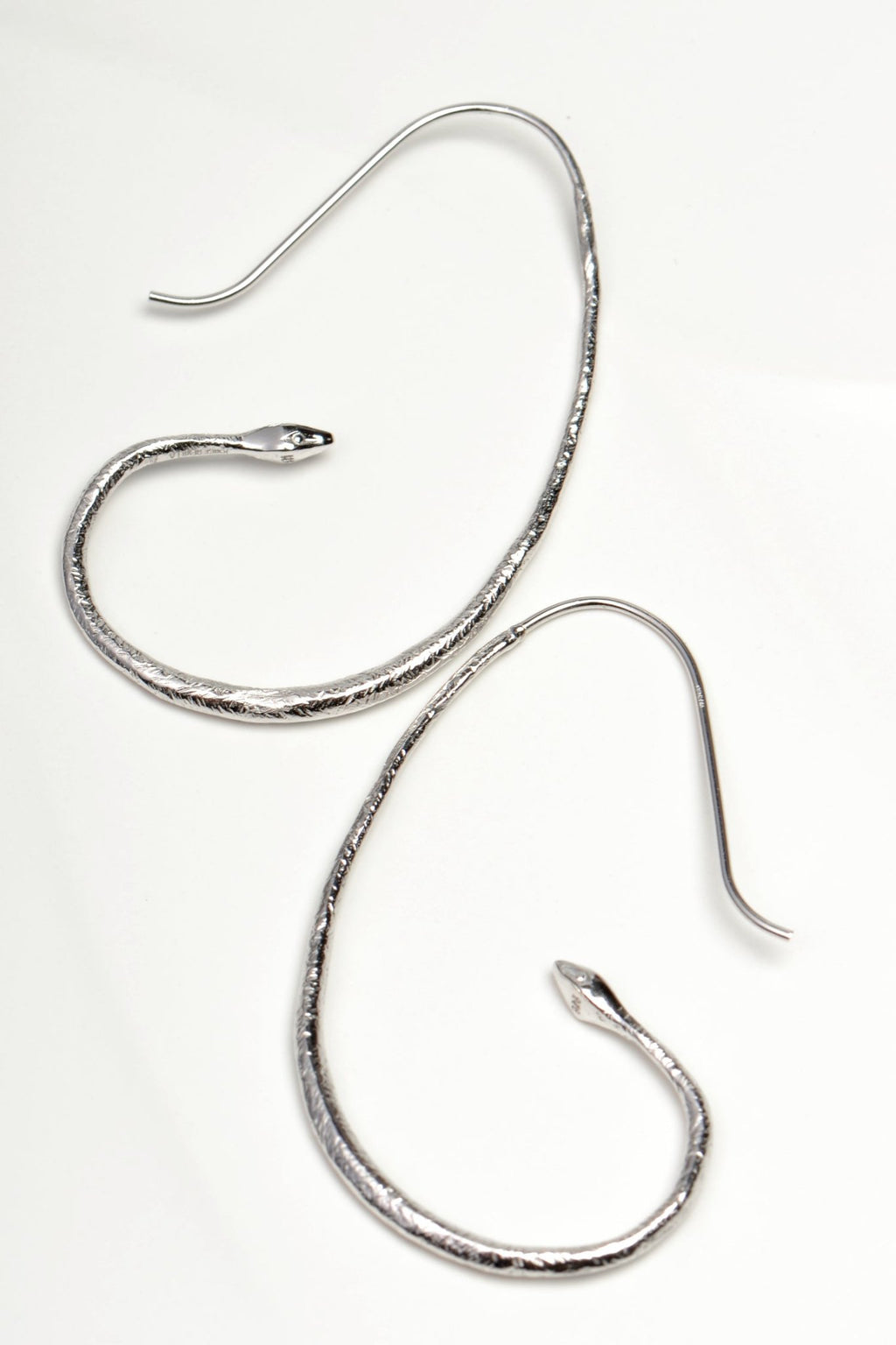 Large Designer Snake Hook Earrings - Earrings The Best Of Vicenzaoro