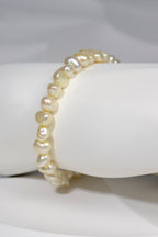 Lemon Cultured Pearl Bracelet - Bracelet Christine Sadler