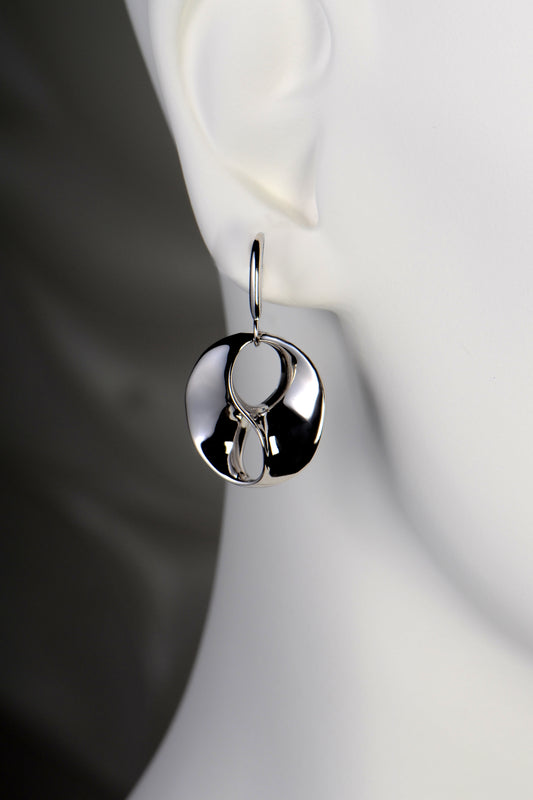 Sterling Silver Love Earrings