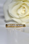 Modern Gold Diamond Band - Rings Best Of British