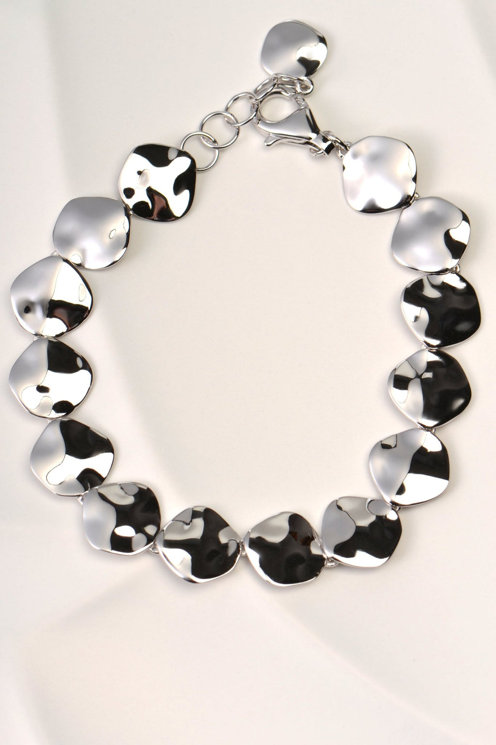 modern high quality silver bracelet from jewellery designer Jorge Revilla