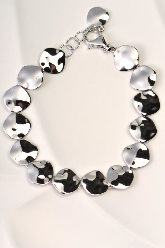 modern high quality silver bracelet from jewellery designer Jorge Revilla