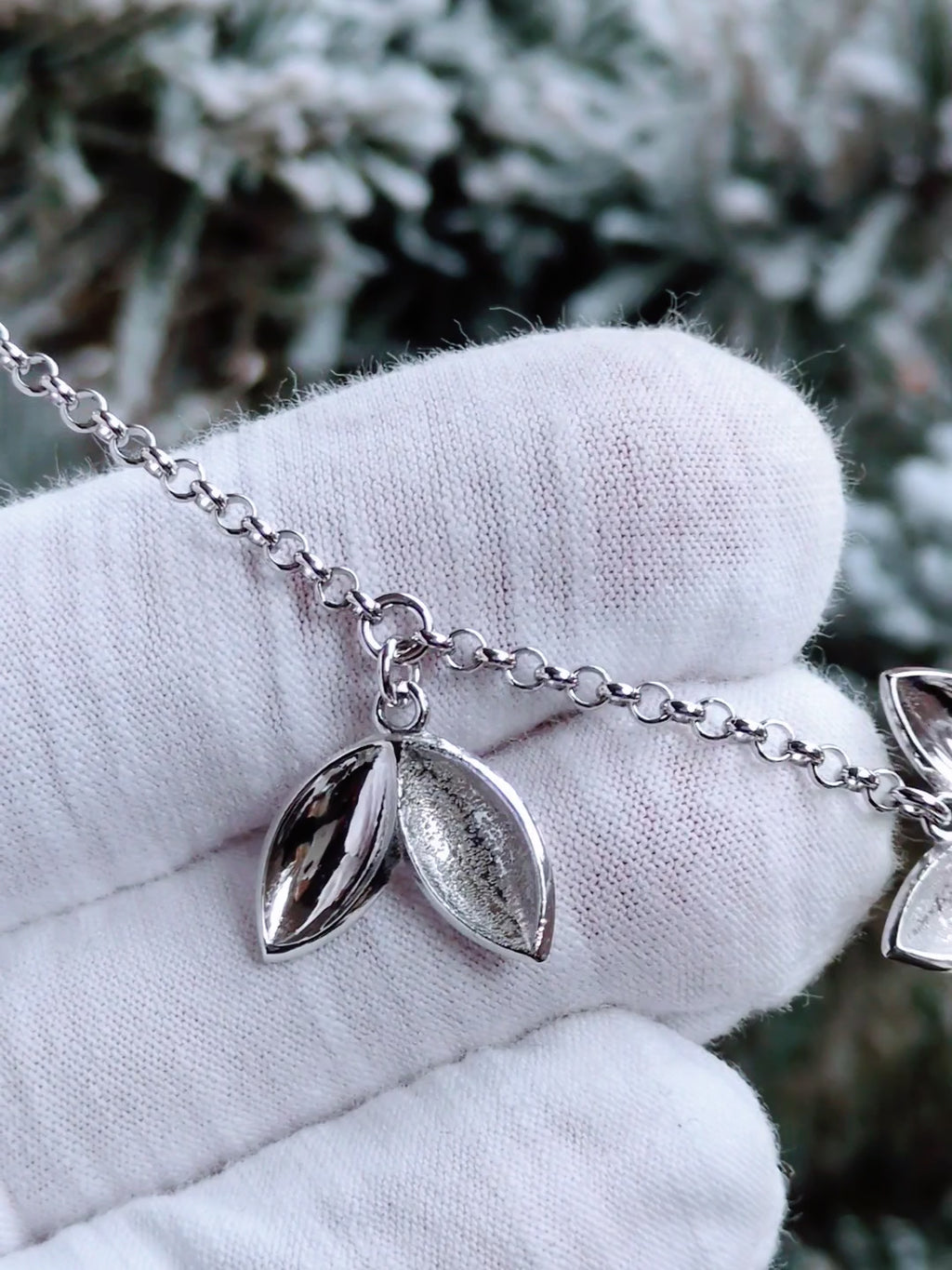 The Promise silver jewellery collection from Christine Sadler that plants a tree in Scotland for each piece sold