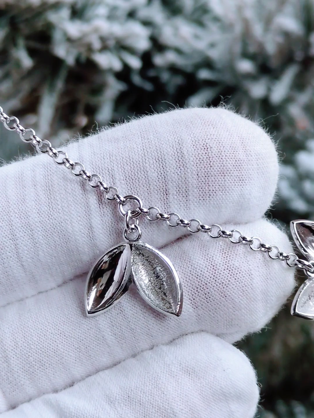 The Promise silver jewellery collection from Christine Sadler that plants a tree in Scotland for each piece sold