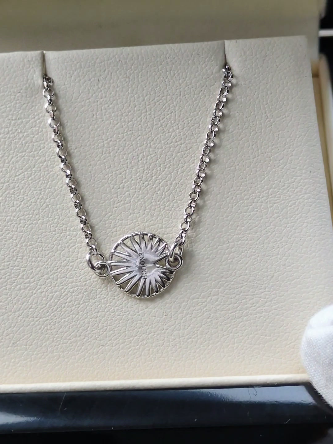 Sterling silver talisman necklace - Christine Sadler