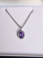 Jorge Revilla Zen February Birthstone Necklace – Amethyst