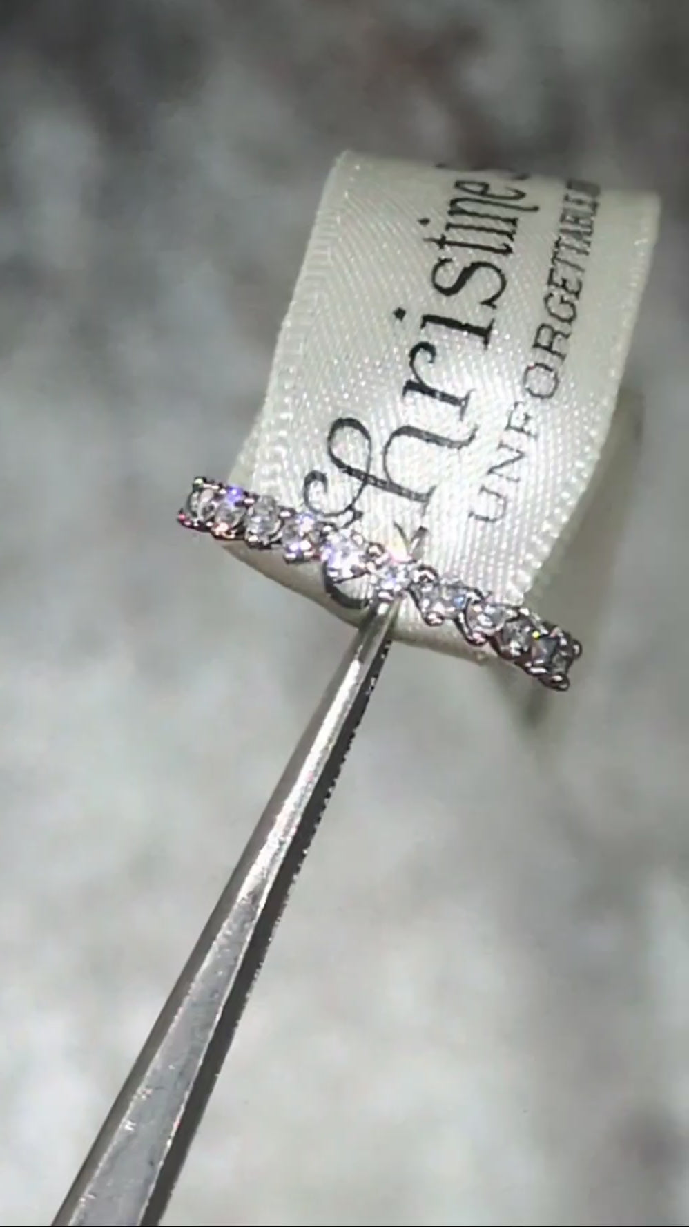 modern diamond guard wedding ring - Christine Sadler