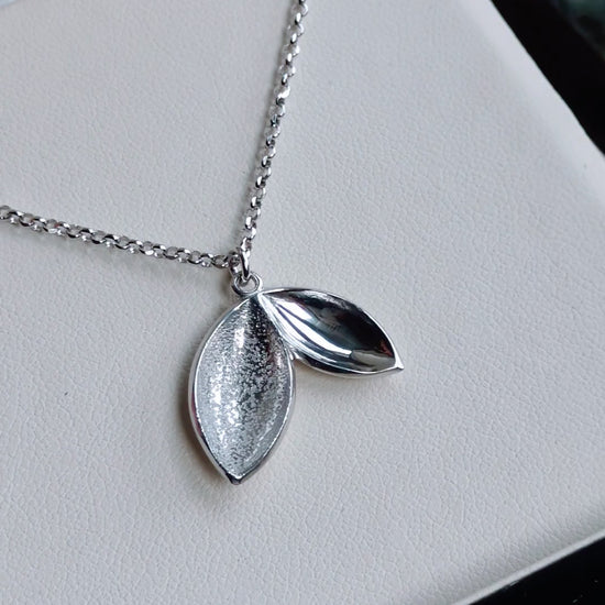 The Promise silver jewellery collection from Christine Sadler that plants a tree in Scotland for each piece sold