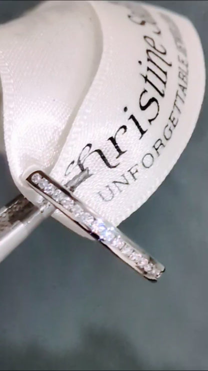 Channel Set Diamond Ring — Lab or Natural Diamonds