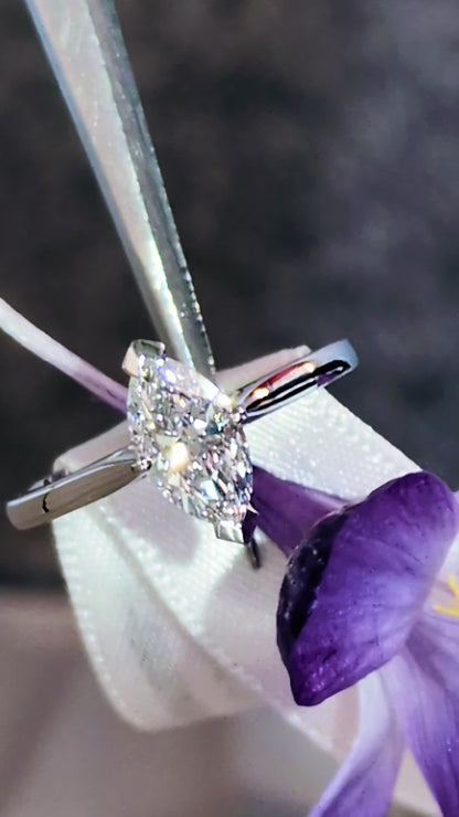 Marquise Cut One Carat Engagement Ring