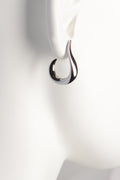 Sterling Silver Love Hook Earrings - Earrings The Best Of Vicenzaoro