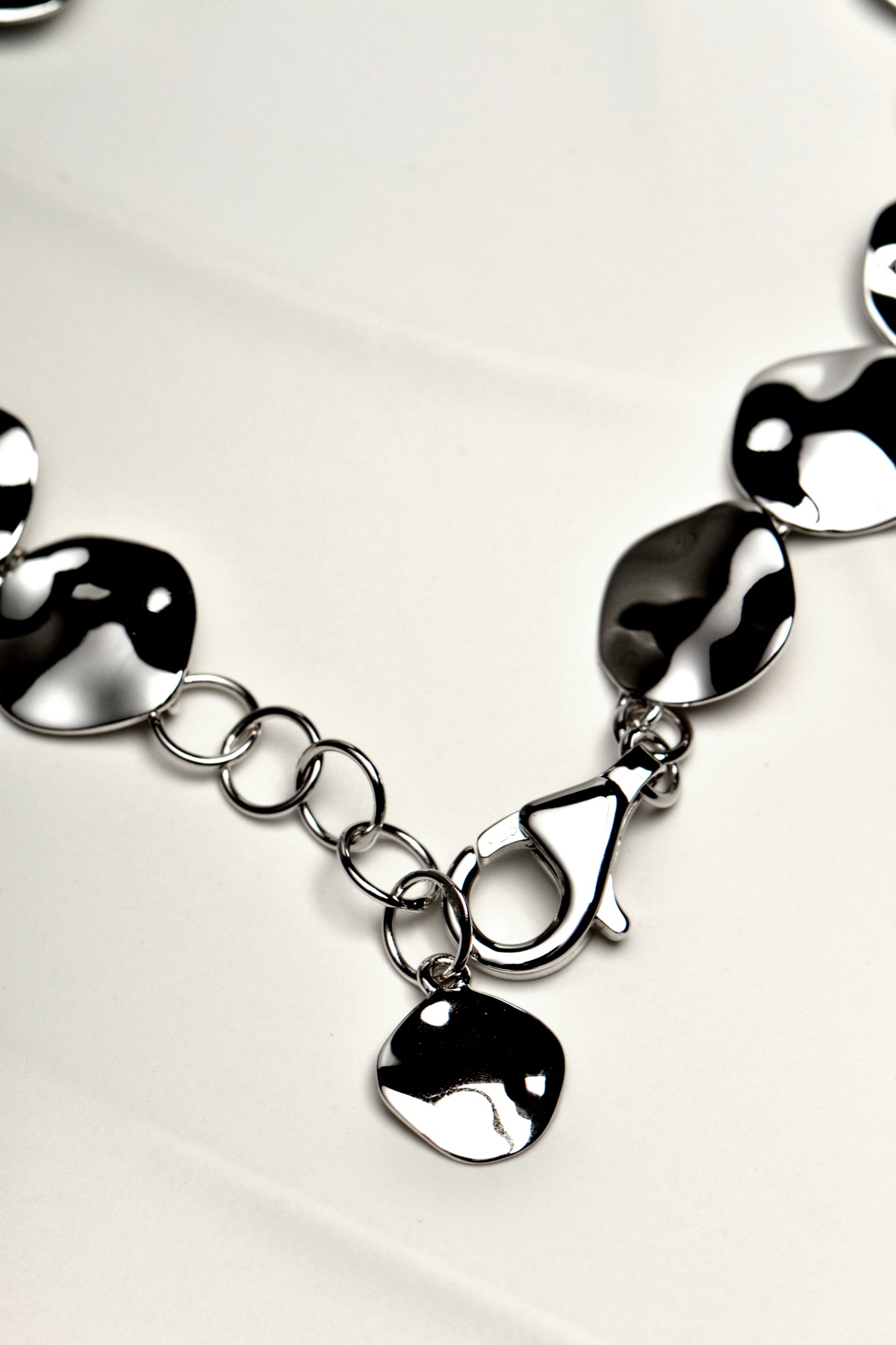 adjustable real silver designer bracelet