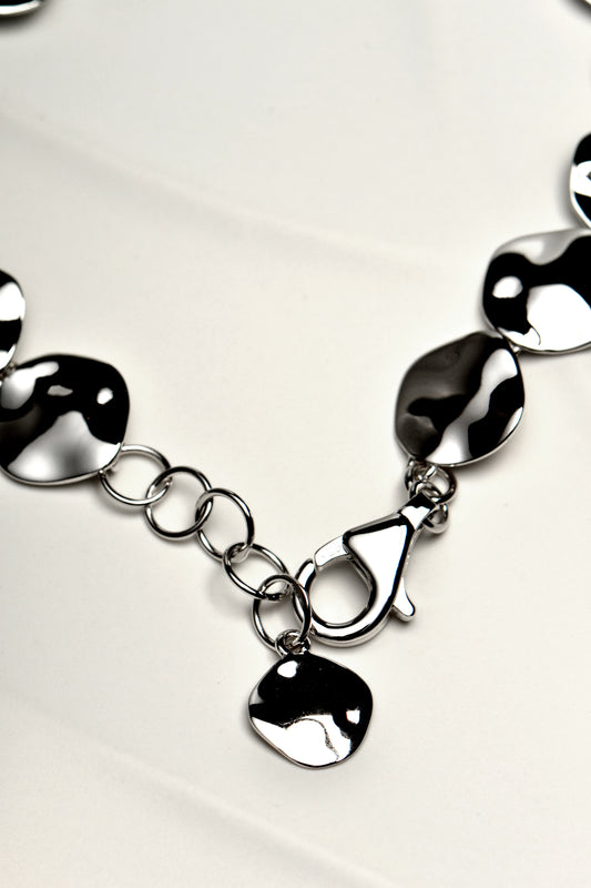 adjustable real silver designer bracelet