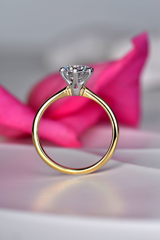 Two Carat Lab Diamond Ring