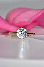 Two Carat Lab Diamond Ring - Rings Christine Sadler Unforgettable Jewellery