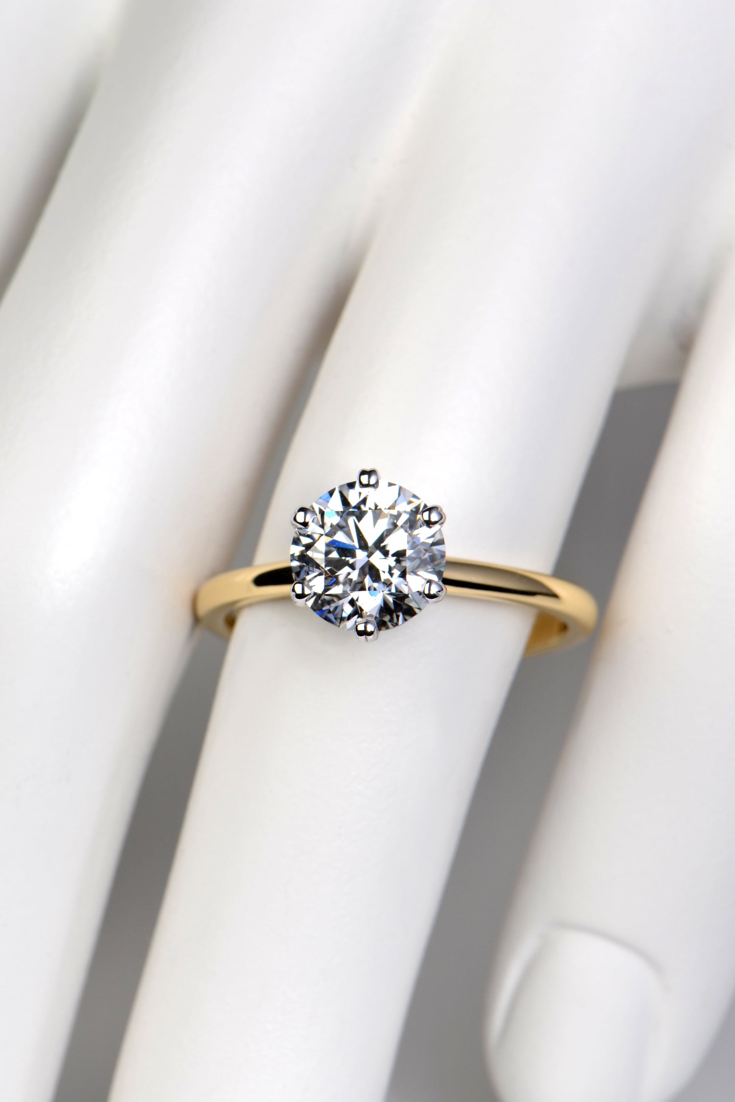 Two Carat Lab Diamond Ring - Rings Christine Sadler Unforgettable Jewellery
