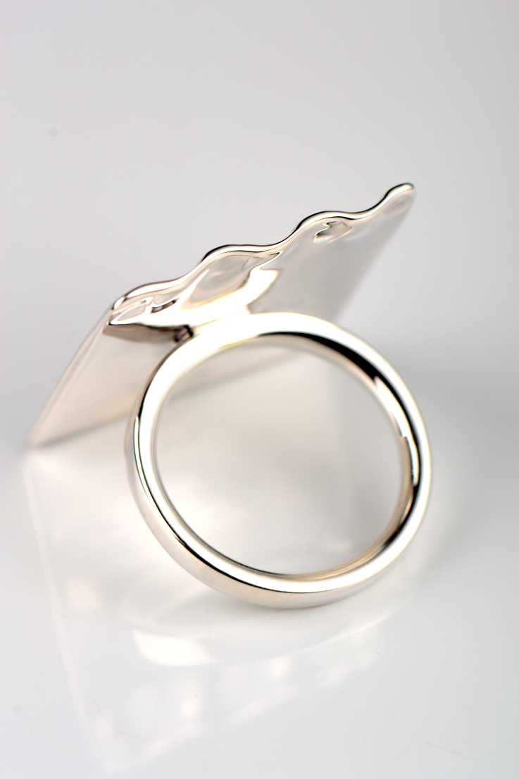 Bella Figura Mafaldine square ring - Unforgettable Jewellery