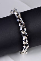 Chunky silver bracelet - Bracelet The Best of British