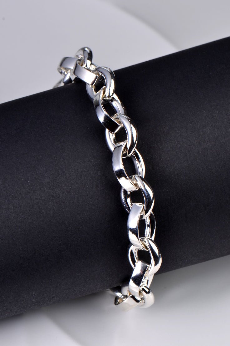 Chunky silver bracelet - Bracelet The Best of British