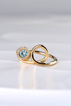 The Ultimate Cocktail ring - Mojito Green Garnet - Ring Christine Sadler