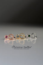 The Ultimate Cocktail ring - Mojito Green Garnet - Ring Christine Sadler