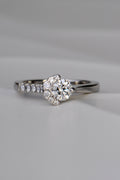 Fairypools natural diamond ring - diamond ring Christine Sadler Unforgettable Jewellery