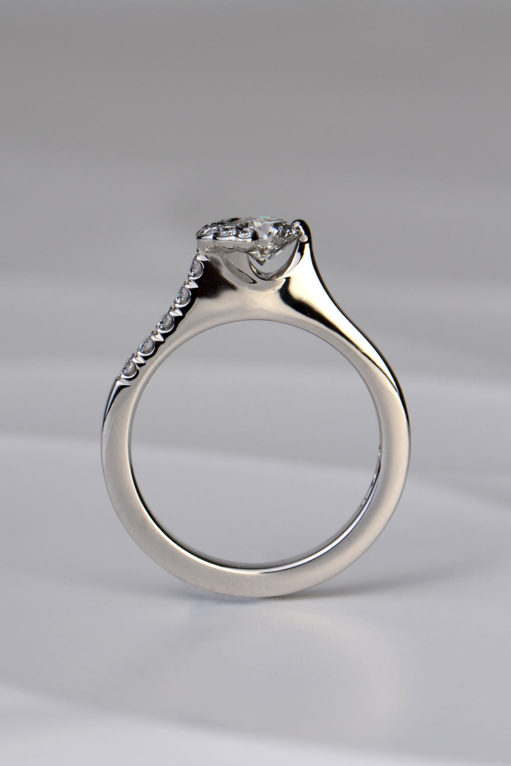Fairypools natural diamond ring - diamond ring Christine Sadler Unforgettable Jewellery