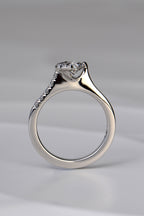 Fairypools natural diamond ring - diamond ring Christine Sadler Unforgettable Jewellery