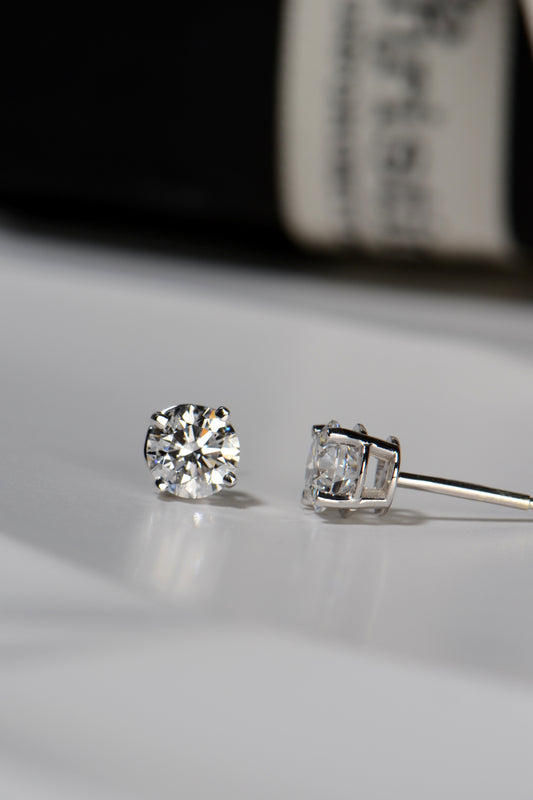 ethical diamond earrings