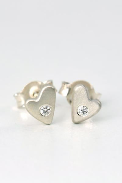 From the heart birthstone studs - Unforgettable Jewellery
