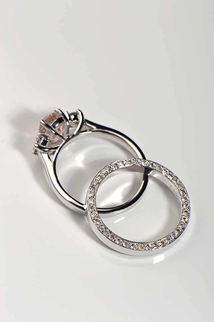 Contemporary Diamond Set Wedding Ring - Wedding RingsChristine Sadler Unforgettable Jewellery