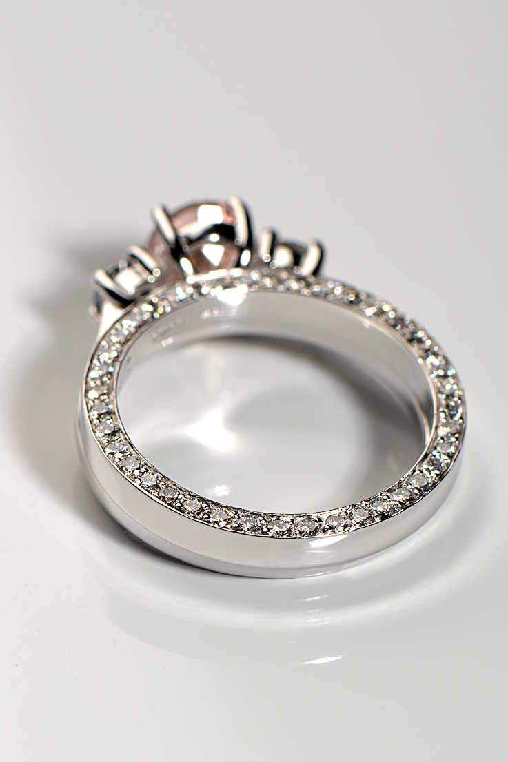 Contemporary Diamond Set Wedding Ring - Wedding RingsChristine Sadler Unforgettable Jewellery