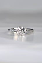 Fairypools Platinum & Lab Grown Diamond Ring - Engagement Ring Christine Sadler