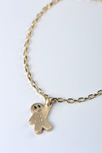9ct gold gingerbread baby on bracelet - Bracelets Christine Sadler