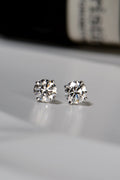 one carat diamond earrings