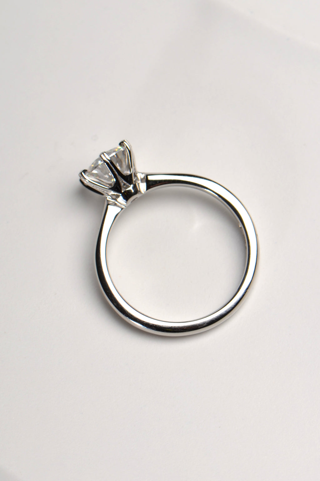 One carat brilliant cut solitaire engagement ring - Engagement Ring Christine Sadler