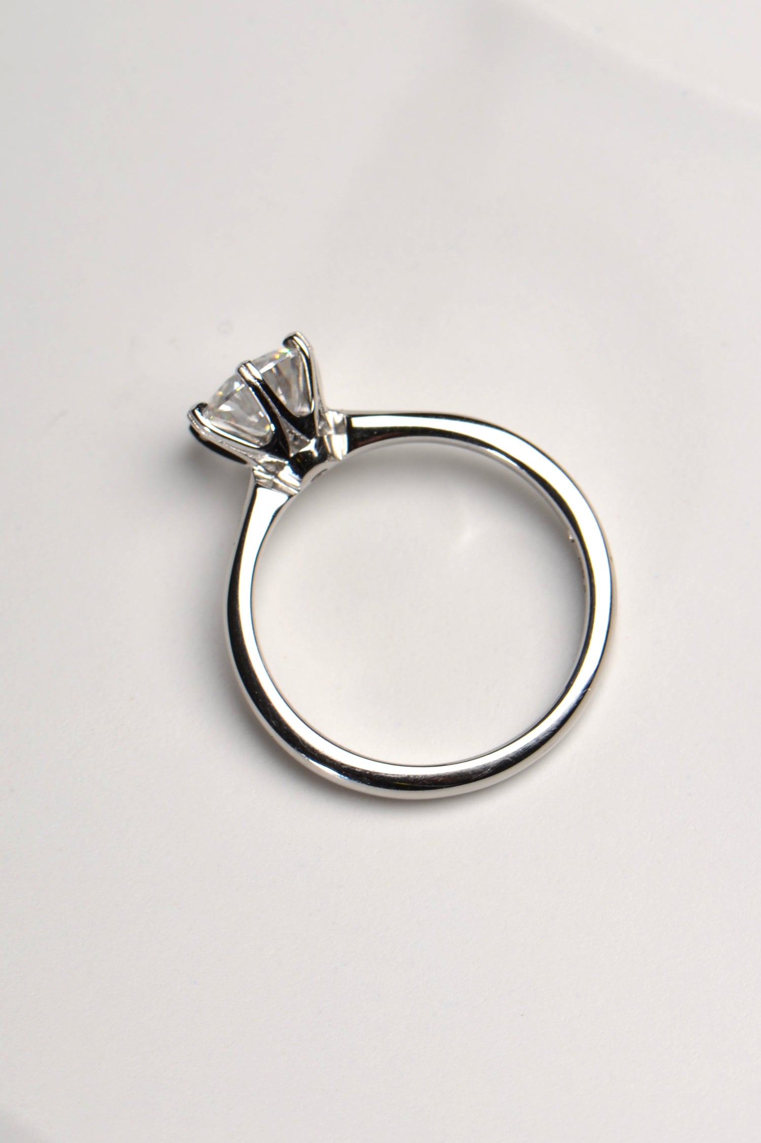 One carat brilliant cut solitaire engagement ring - Engagement Ring Christine Sadler