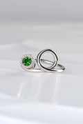 The Ultimate Cocktail ring - Mojito Green Garnet - Ring Christine Sadler