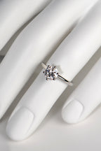 One carat brilliant cut solitaire engagement ring - Engagement Ring Christine Sadler