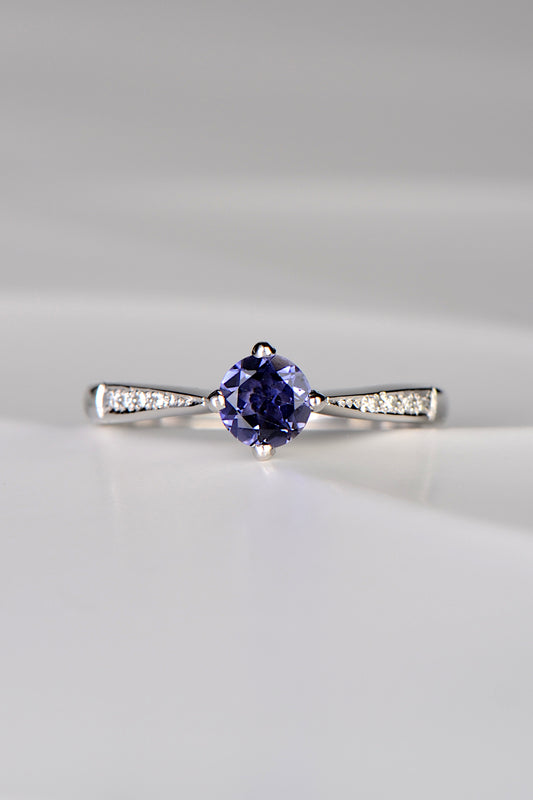 The Viking's Compass engagement ring