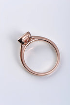 Pink tourmaline and diamond Sailing Stones ring. - Christine Sadler