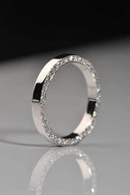 Contemporary Diamond Set Wedding Ring - Wedding RingsChristine Sadler Unforgettable Jewellery
