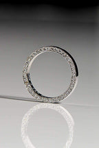 Contemporary Diamond Set Wedding Ring - Wedding RingsChristine Sadler Unforgettable Jewellery