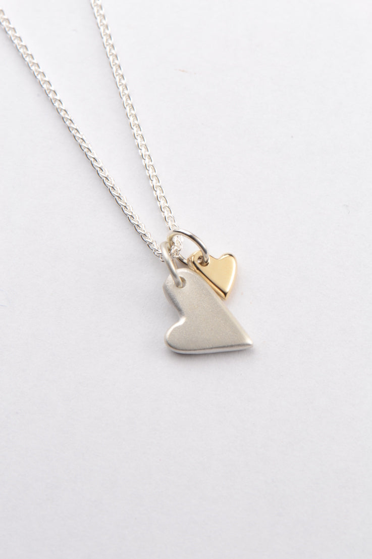 From the heart double heart pendant - Unforgettable Jewellery