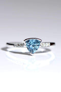 Aquamarine and diamond ring - Sailing Stones Ring Christine Sadler