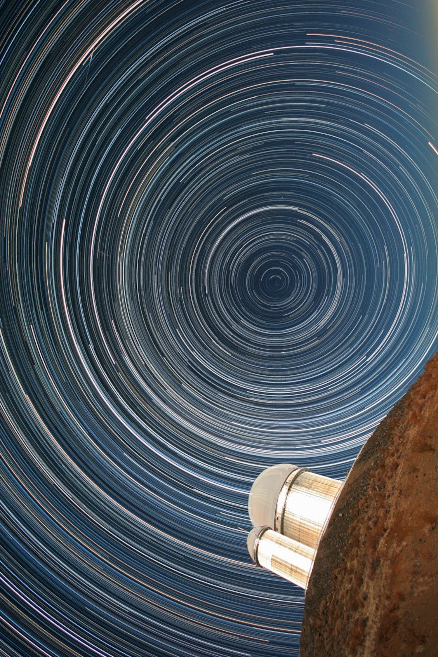 image of star trail photography