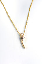 Stay Together 9ct gold pendant
