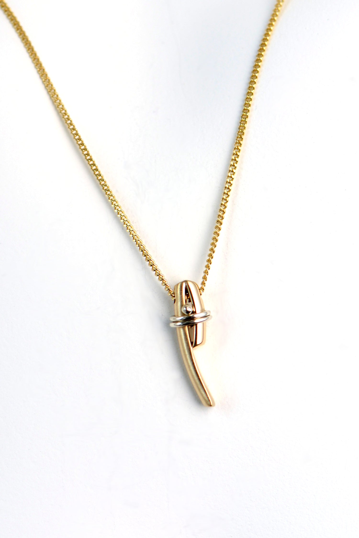 Stay Together 9ct gold pendant