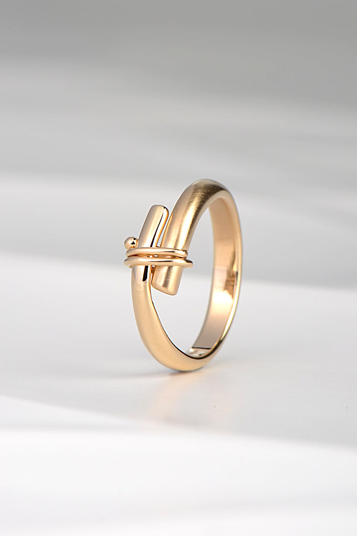 Stay Together 9ct gold ring
