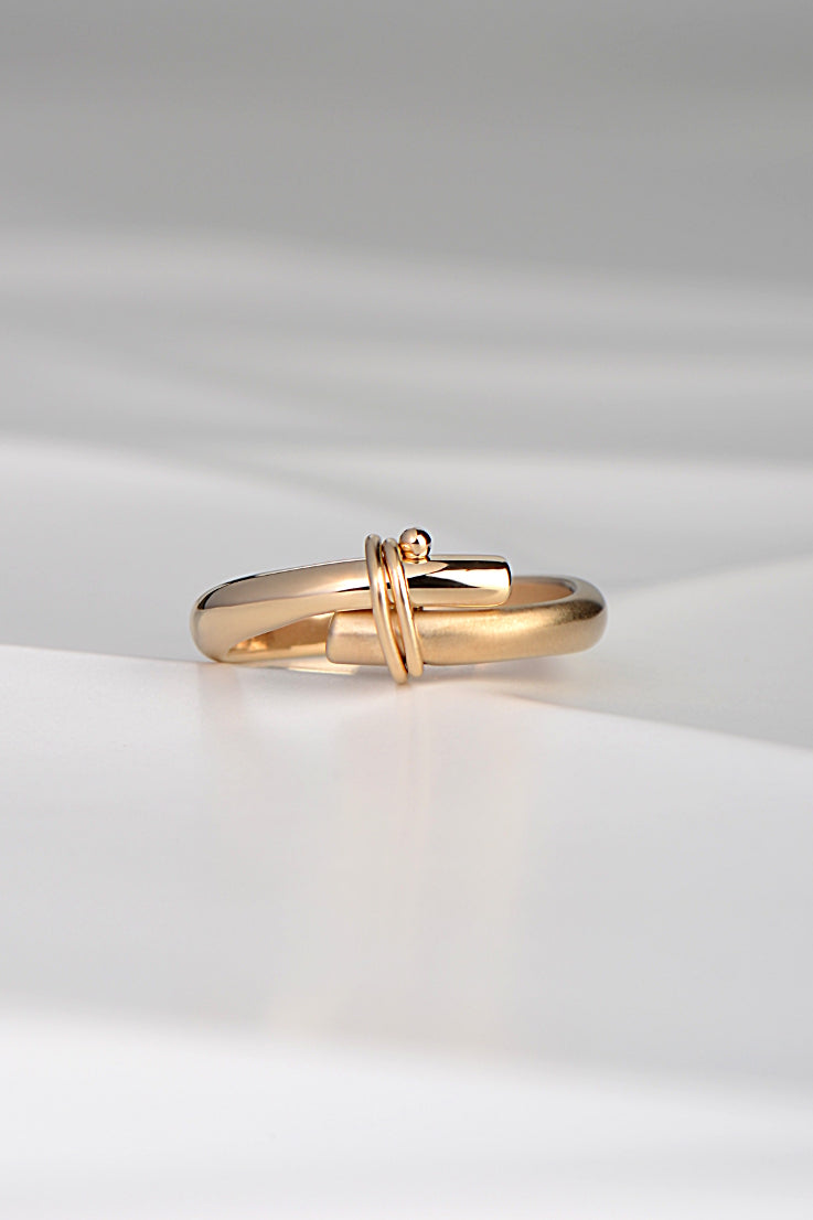 Stay Together 9ct gold ring